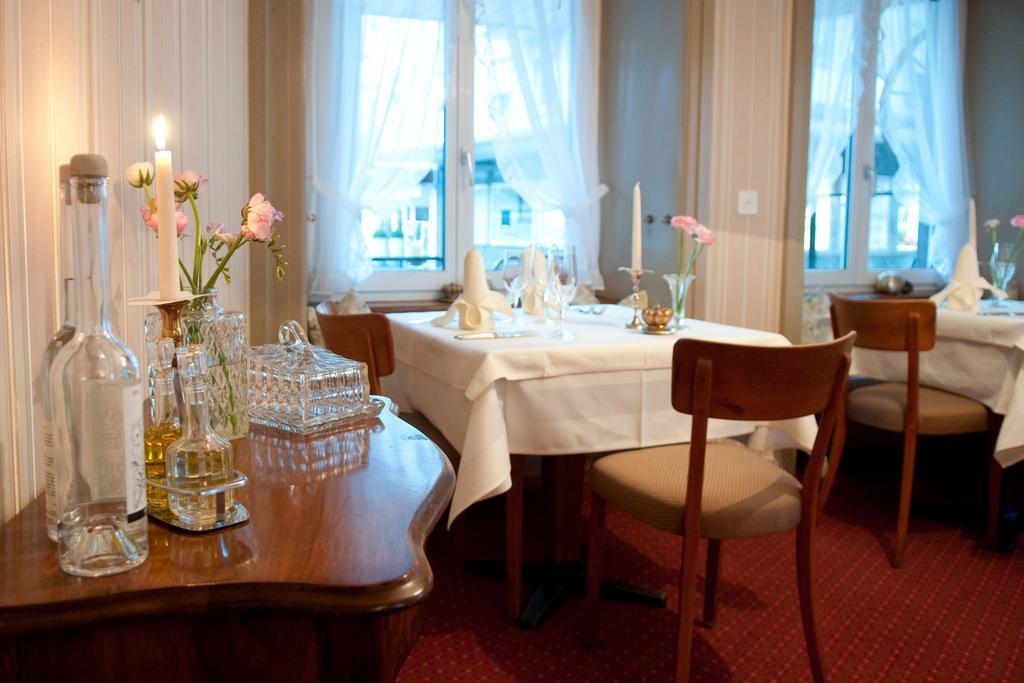 Hotel Krone Bad Ragaz Restoran foto
