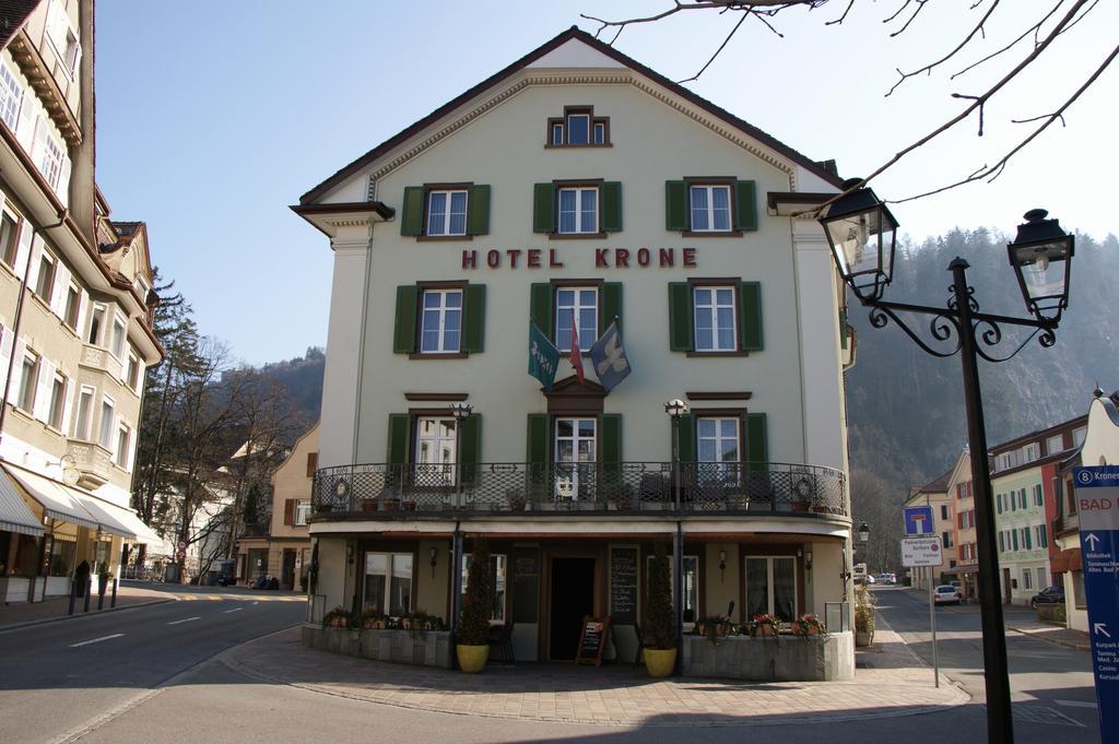 Hotel Krone Bad Ragaz Bagian luar foto